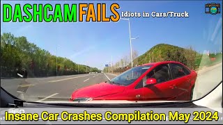 Insane Car Crashes Compilation || Idiots In Car/Truck 2024 || Dashcam Fails May 2024 Part 1