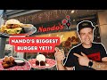 The NEW Nando's TOTAL SLEIGH Burger!! Worth It??