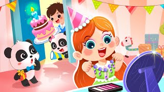 Little panda's birthday party | Gameplay Video | BabyBus Games screenshot 3