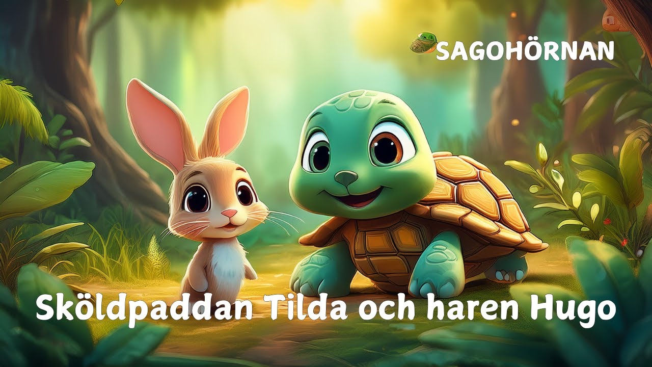 Sköldpaddan Tilda och haren Hugo