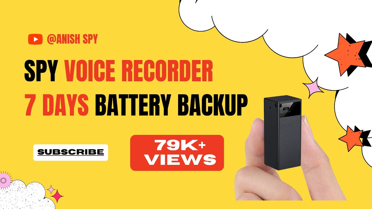 Digital Spy Audio Recorder Hidden Voice Recorder Mini Spy Voice