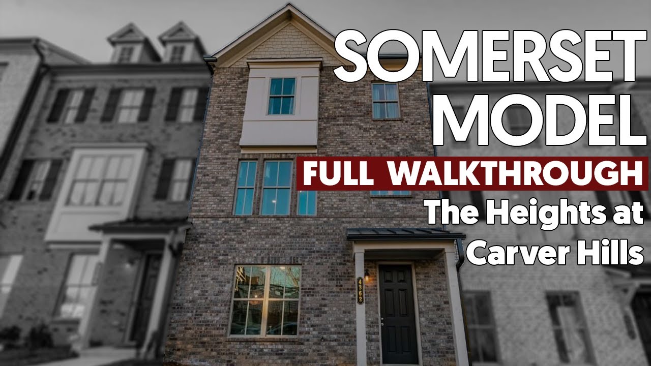 Somerset Model | Heights at Carver Hills | $447k+ | 4BR | 3 BA | 2295 SQFT | 2 Car | Doraville, GA