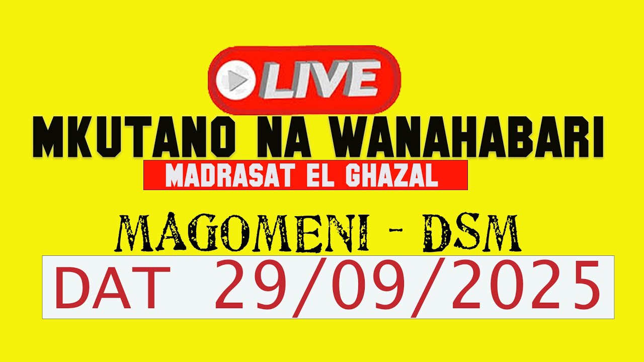 #LIVE- KUELEKEA KILELE CHA GHAZAL DAY -UONGOZI WA FANYA MKUTANO NA WANAHABARI-HII HAPA RATIBA YOTE