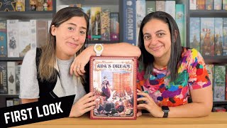 First Look at the Ada's Dream Prototype ~ The Great Thinkers Series | Board Game Preview
