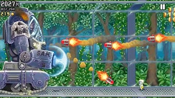 Jetpack Joyride (Gameplay #8, Highscore, Walkthrough)