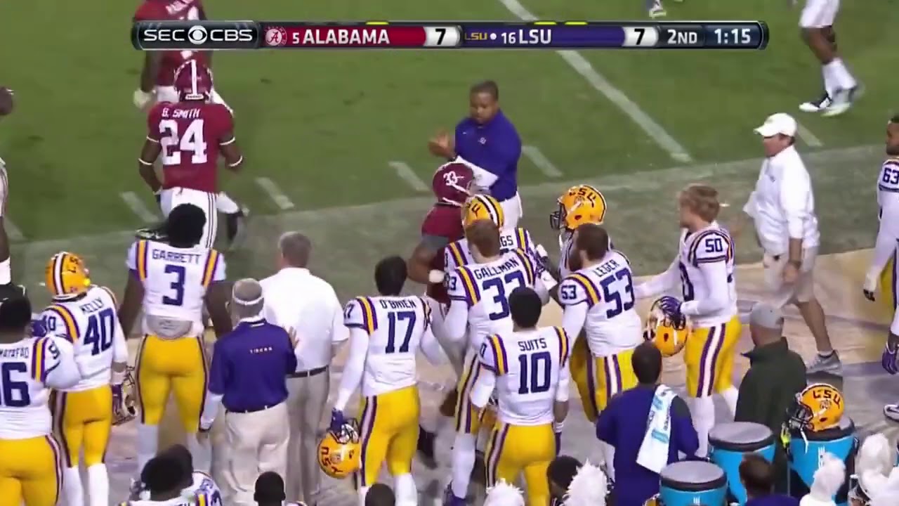 2014 #4 Alabama vs. #14 LSU Highlights