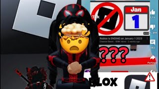 Roblox supprimé en 2024 ??? (Fausse rumeur )