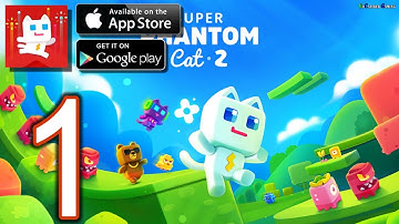 Super Phantom Cat 2 Android iOS Walkthrough - Gameplay Part 1 - Mystic Forest