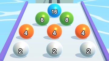 Ball Run 2048 - All Levels Gameplay Walkthrough Android iOS (Part 14)