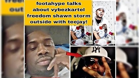 vybz kartel is now a free man shawn storm outside with teejay! 🔥fully gaza