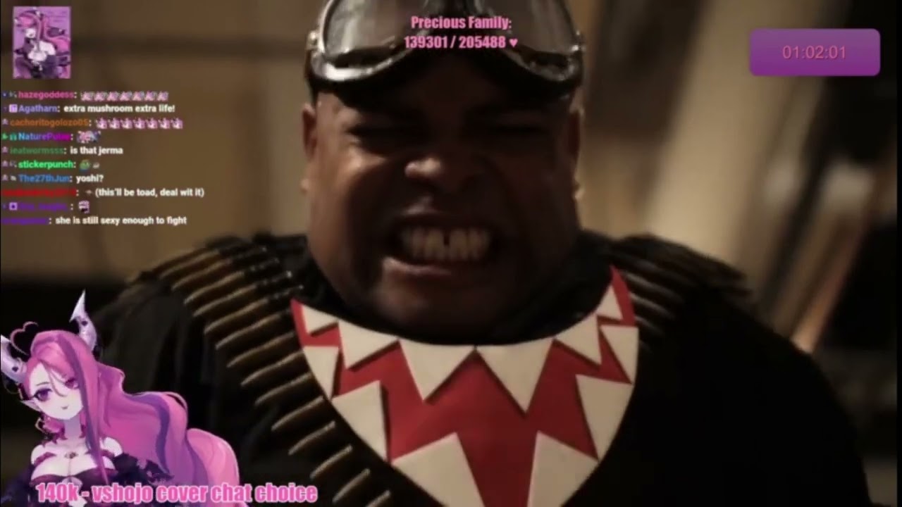 Ironmouse reacts to Mario Warfare Finale