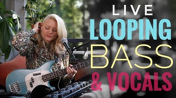 Bass and Vocal Improvisation | Live Looping (RC-505) | Elise Roisland - "Saboteur" (Original Song)