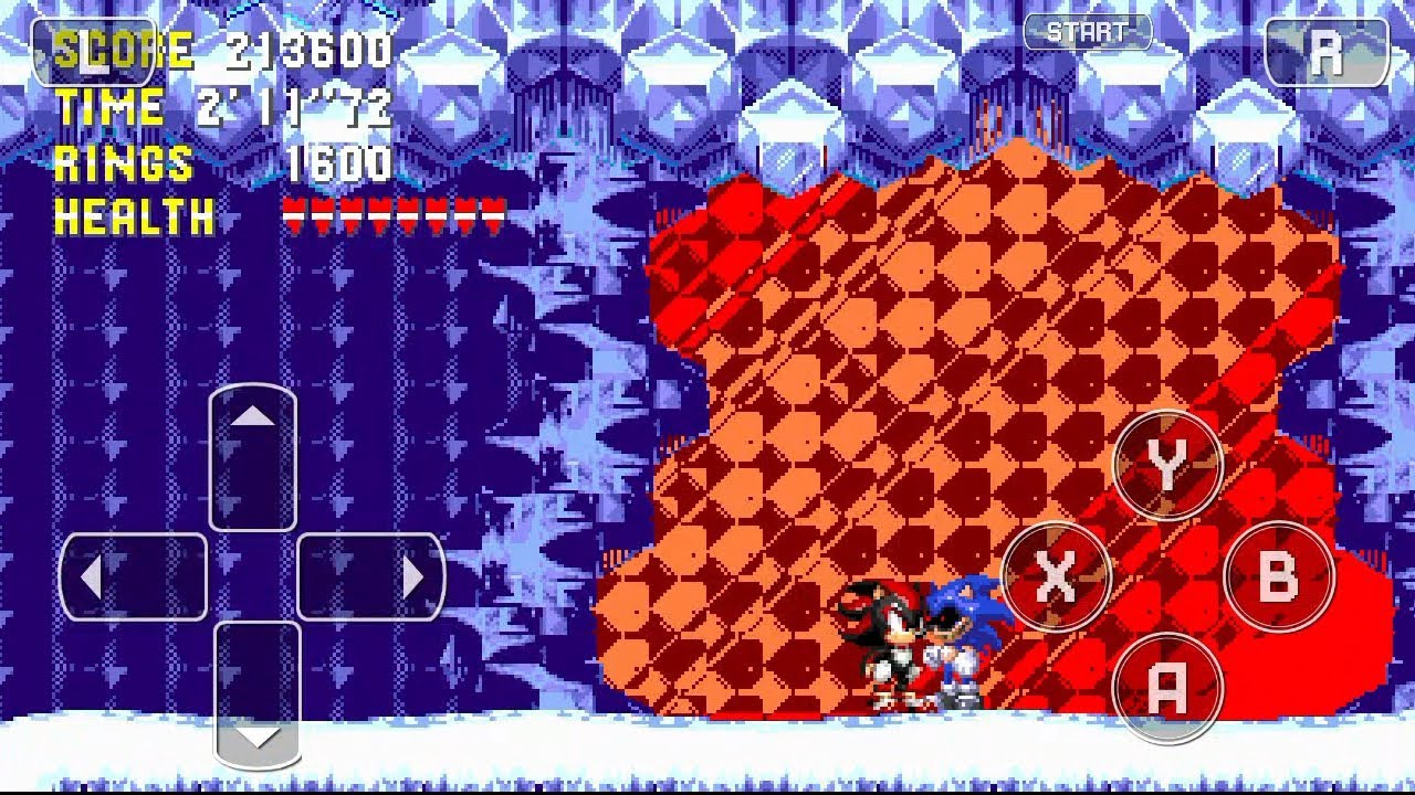 Shadow megamix vs 2011x(Sonic 3 air)