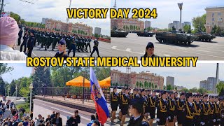 Russia's Victory Day | Rostov State Medical University | Russian Military power Parade #mbbsrussia