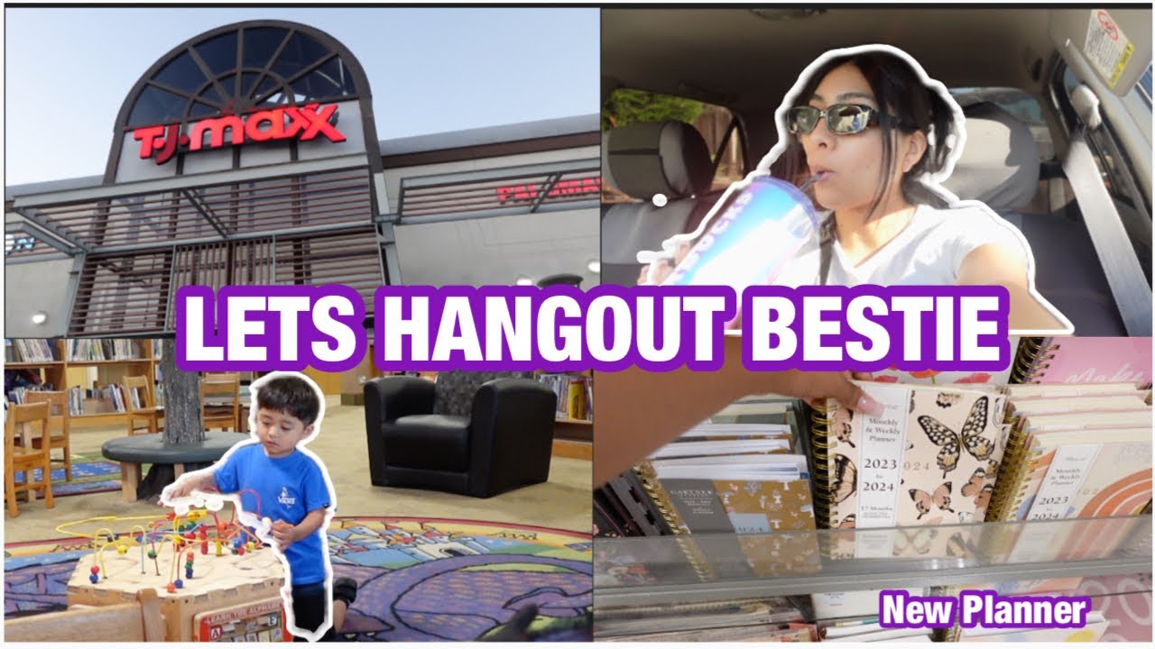 LETS HANGOUT, TJ MAXX, NEW PLANNER *VLOG* YouTube