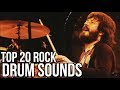 TOP 20 GREATEST DRUM SOUNDS OF ALL TIME - YouTube
