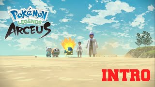 Pokemon Legends Arceus - INTRO #POKEMONLEGENDSARCEUS #POKEMON #SWITCH