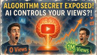 YouTube Algorithm secret exposed    .........how AI control your views