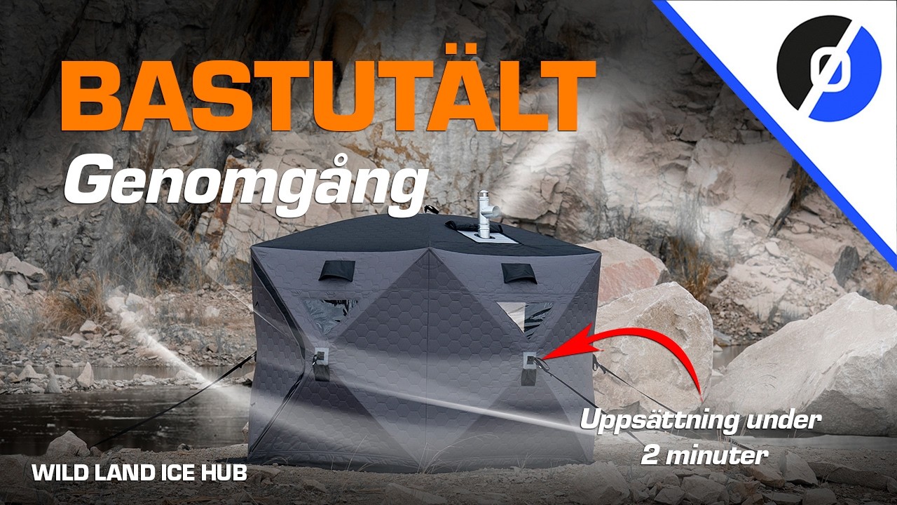 BASTUTÄLT - Genomgång - Wild Land Ice Hub | Portabel Bastu