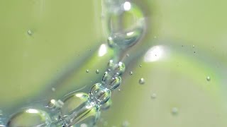 Soap Bubbles Sliding Stock Video