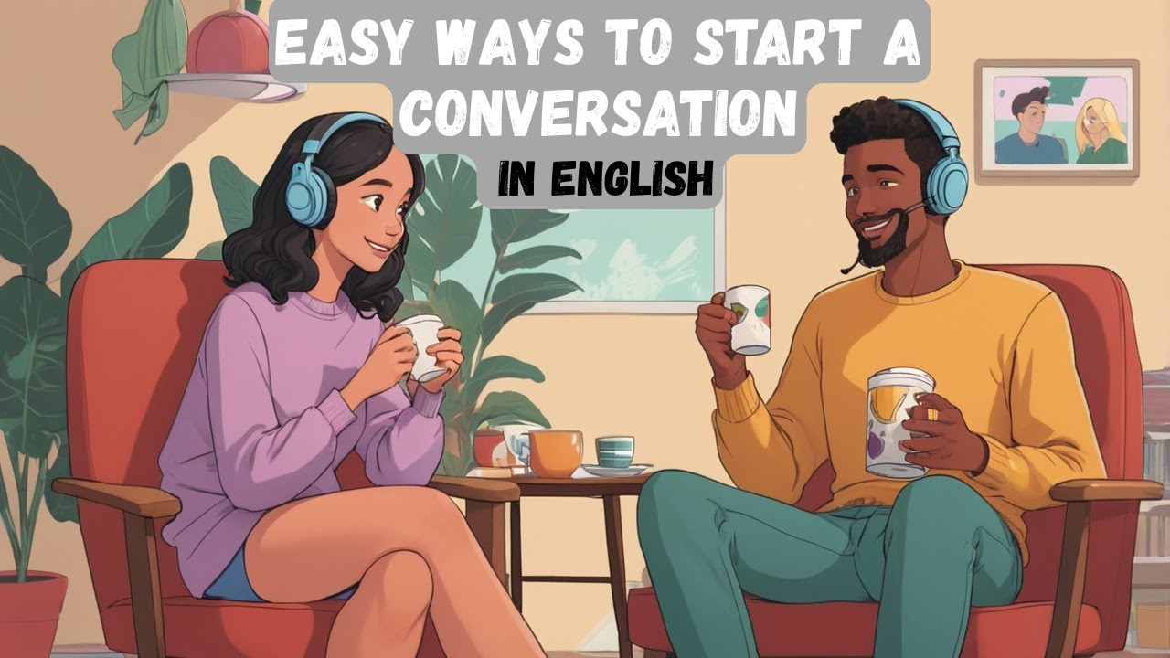 Easy Ways to Start a Conversation in English | A2–B1 Daily Practice