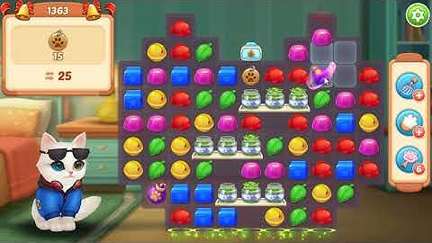 Kitten Match-Level 1363 (With Boosters)