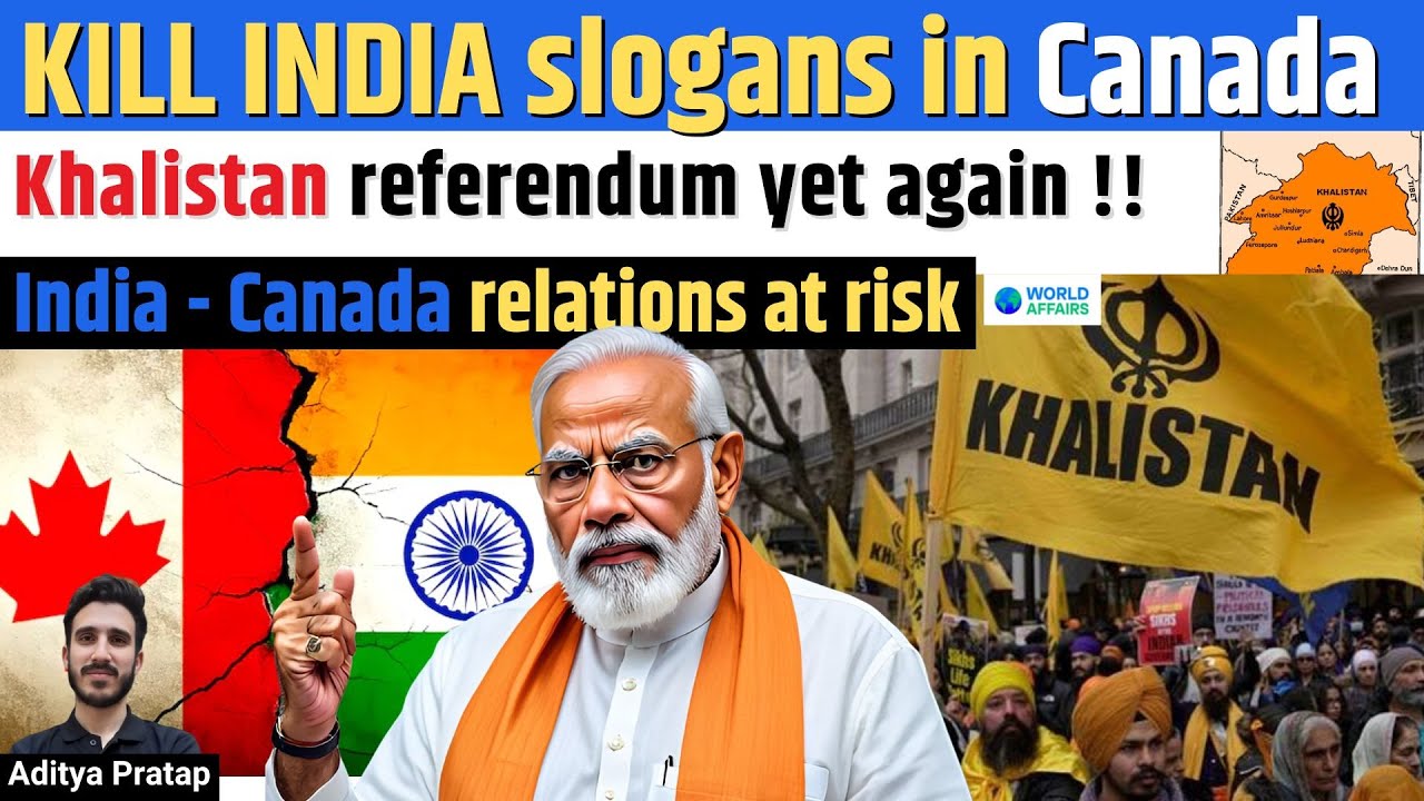 Why India–Canada Relations Are Struggling | Latest Khalistan Referendum Developments