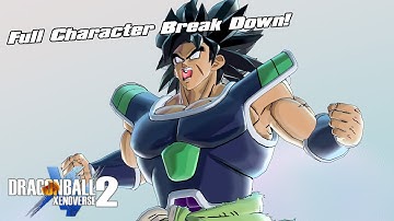 Wrathful Broly Full Combo & Skillset Breakdown - Dragon Ball Xenoverse 2 DLC 20