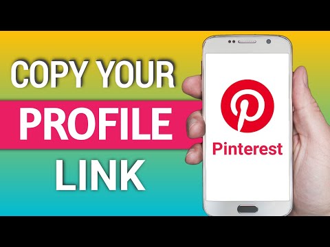 Copy Pinterest Profile Link