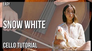 How to play Snow White by Laufey on Cello (Tutorial)