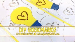DIY Bookmarks With Gemini Foil Press