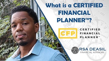 What is the CERTIFIED FINANCIAL PLANNER™(CFP®) designation?