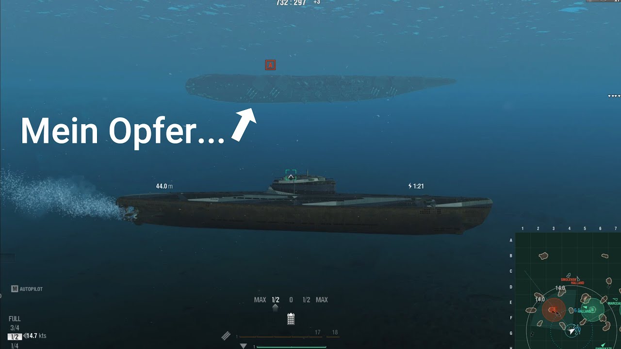 Auf Feindfahrt mit dem 10er U-Boot der Deutschen! | World of Warships
