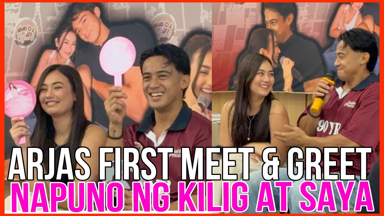 ARGEL SAYCON AT JAS SCALES  MEET & GREET NAPUNO NG SAYA AT KILIG