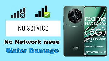 NO SERVICE ||REALME NARZO 70X 5G NETWORK PROBLEM || REALME ALL MODEL NETWORK ISSUE ||