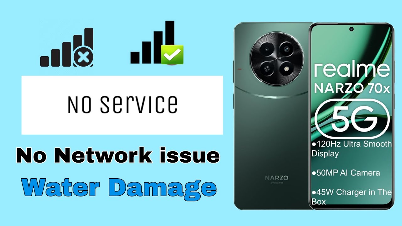 NO SERVICE ||REALME NARZO 70X 5G NETWORK PROBLEM || REALME ALL MODEL ...