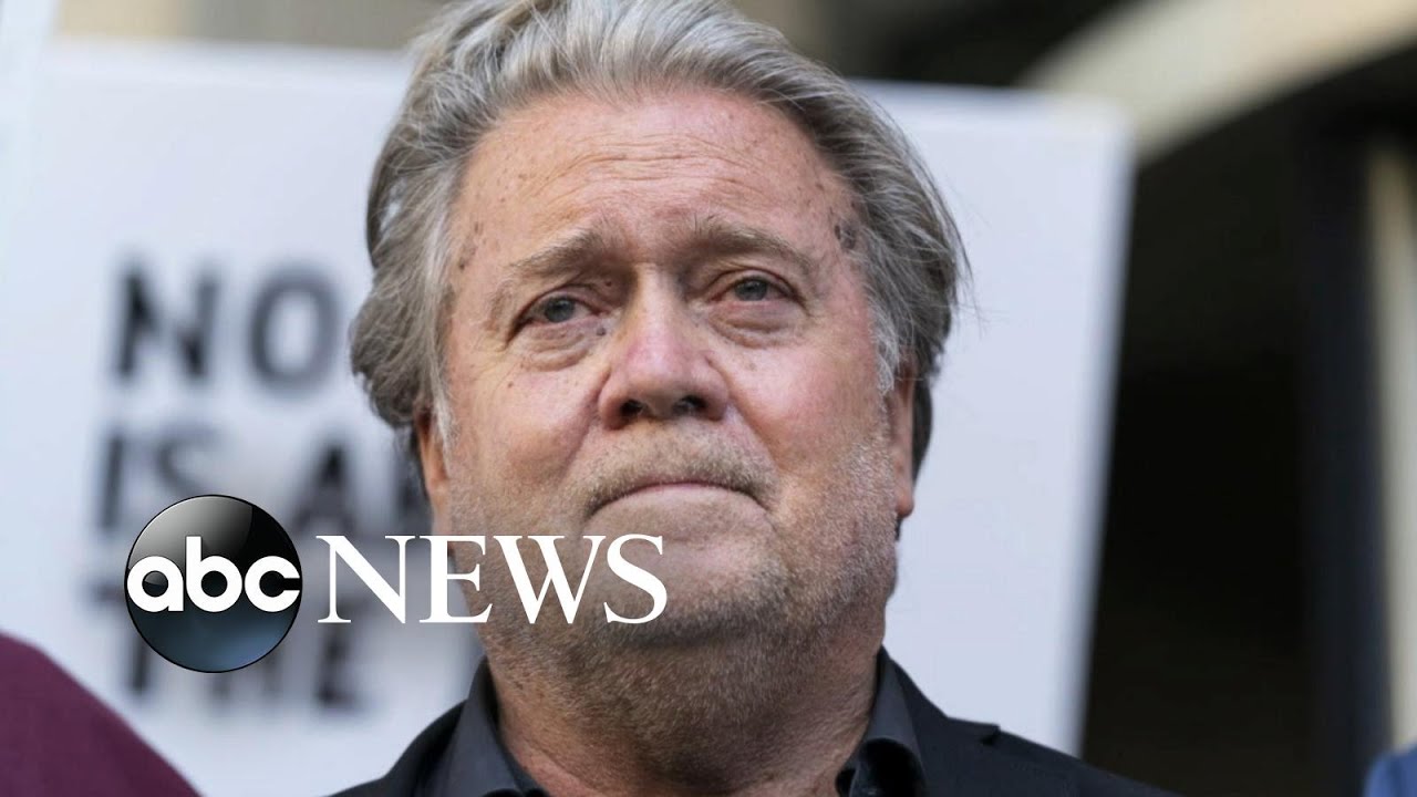 Former White House adviser Steve Bannon sentenced to 4 months in prison l ABCNL