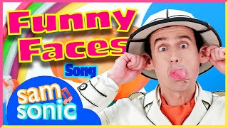 SamSonic - MAKE A FUNNY FACE! 🎃 Halloween Dance-Along Song for Kids