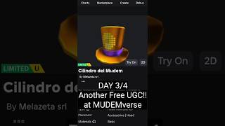 #hat#roblox#freeugc#robloxedit#robloxshorts#ugc#dance#gaming#limitedugc#shorts#games#music#duet#dj