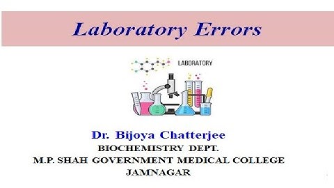 Laboratory Errors