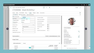 Create a Customer, Vendor or Bank Account From a Contact in Dynamics 365 Business Central