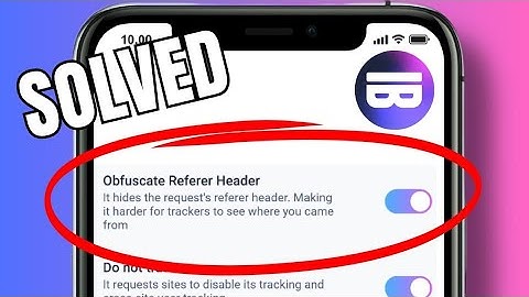 How to turn off the referer header in the browser