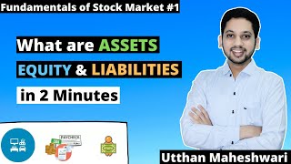 What is Assets, Equities & Liabilities in 2 min