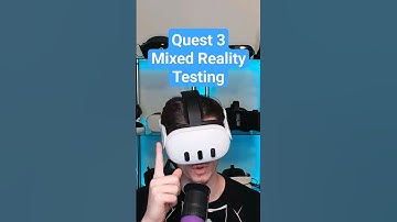 Quest 3 Mixed Reality Testing #quest3 #mixedreality #vr #augmentedreality