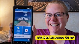 Carnival Cruise Tip: How to use the Carnival Hub App screenshot 1