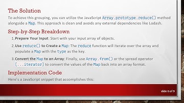 How to Group an Array of Objects by Key Using JavaScript