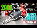 HEAVY HITTER - Milwaukee 2869 M18 FUEL 1" Extended Anvil D-handle Impact Wrench [2000 ft-lbs]