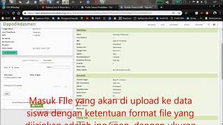 upload Dokumen Siswa di #Dapodik Online Usia siswa yang warning di dapodik nya