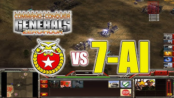 China vs EVERYONE - Command & Conquer Generals Zero Hour Reborn in 4K UHD 60fps