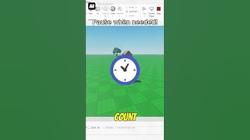 Make a Countdown Timer in 15 Seconds in roblox studio! ⏳ #Roblox #shorts